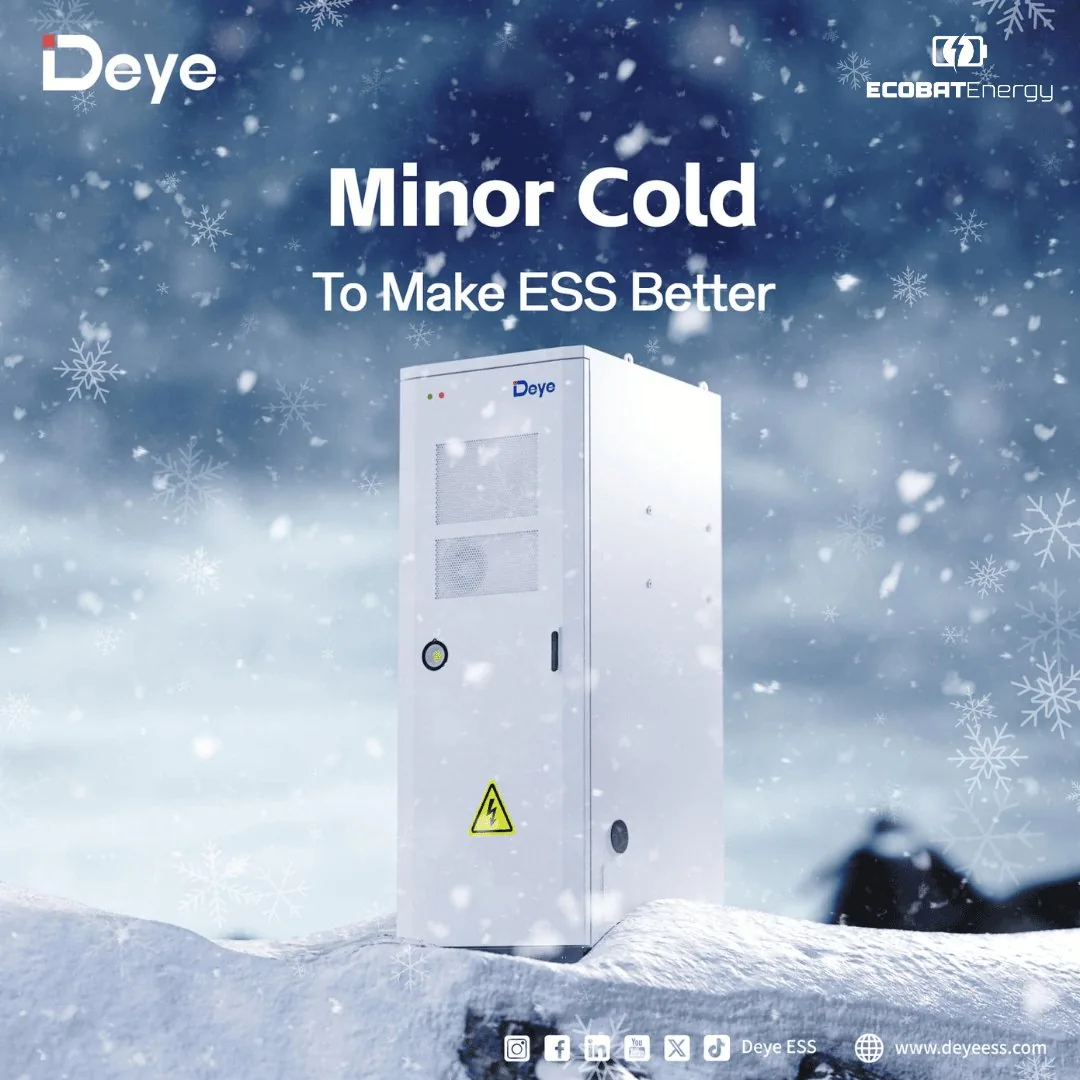 Sistem Stocare Deye GE-F60 HV 61.44 Kwh IP55