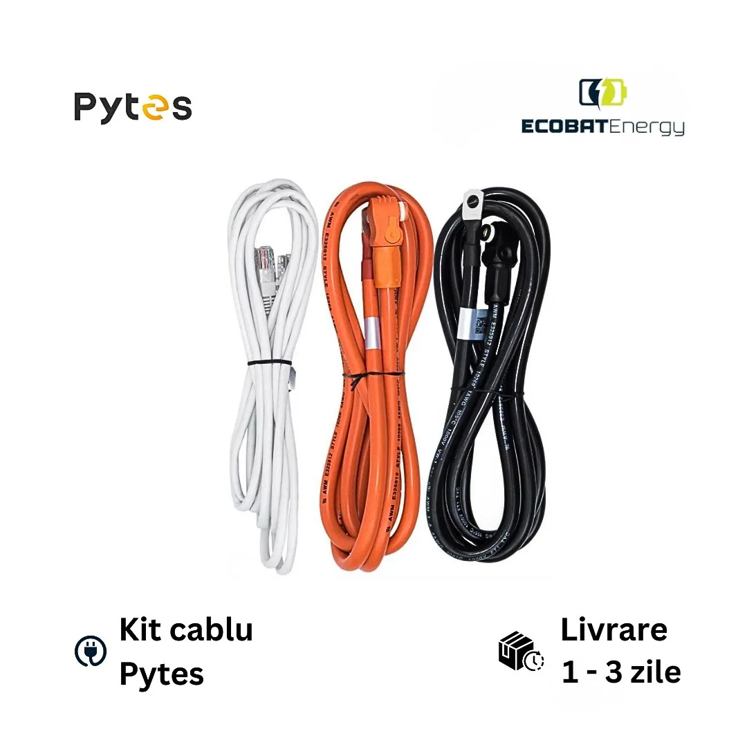 Kit Cablu Inverter-Acumulator Pytes V5 50mm grosime-150A- Amphonel 8.00mm