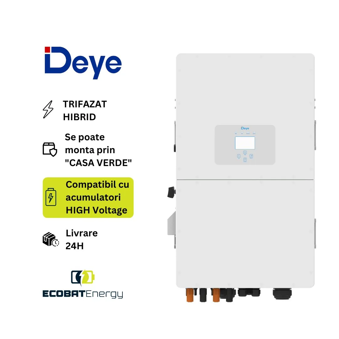 Invertor Deye Hibrid SUN-30K-SG02HP3-EU-AM3