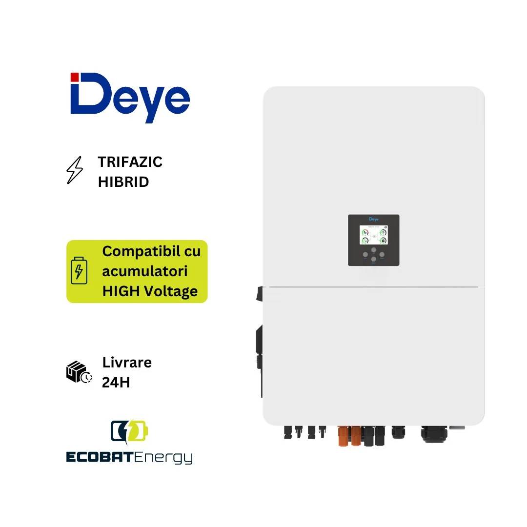 Invertor Deye Hibrid SUN-80K-SG02HP3-EU-EM6