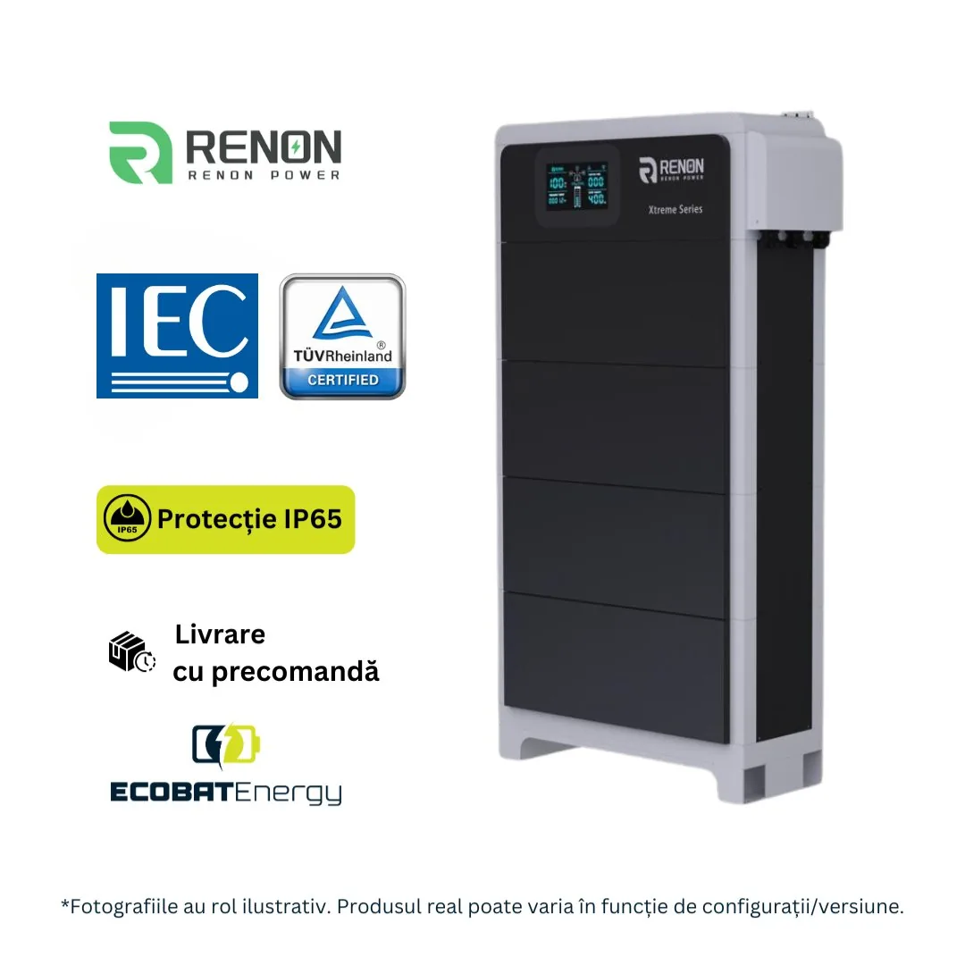 Acumulator Renon Extreme Series 51.2V - BMS+Module 30,72kwh