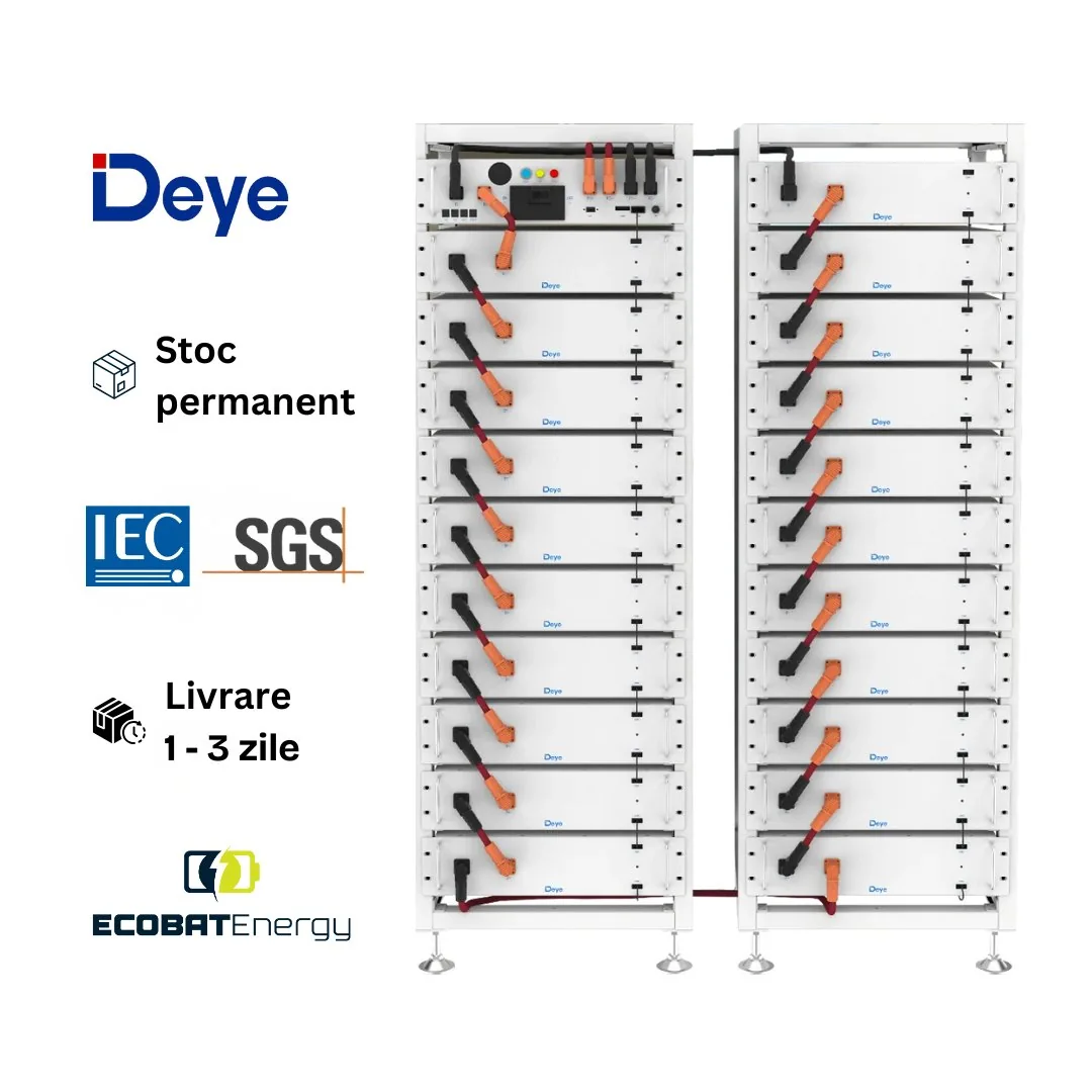Sistem Stocare Deye BOS-A HV 161.28Kwh IP20