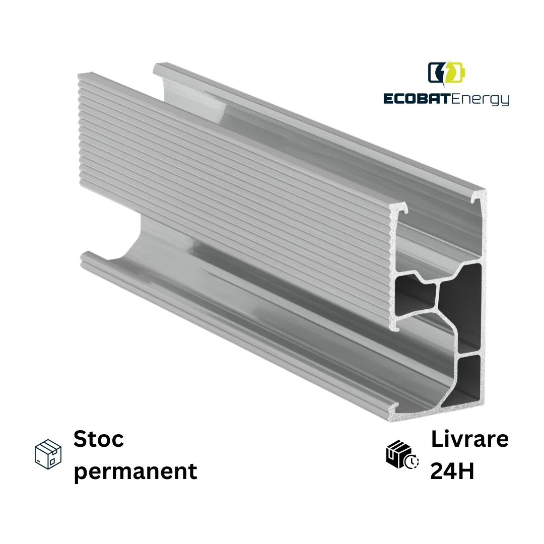 Profil aluminiu Tip C 26 x 52 mm x 2,4 ml
