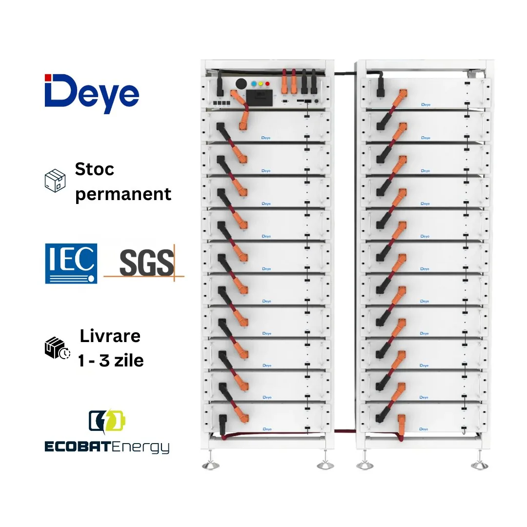Sistem Stocare Deye BOS-A HV 61.44Kwh IP20