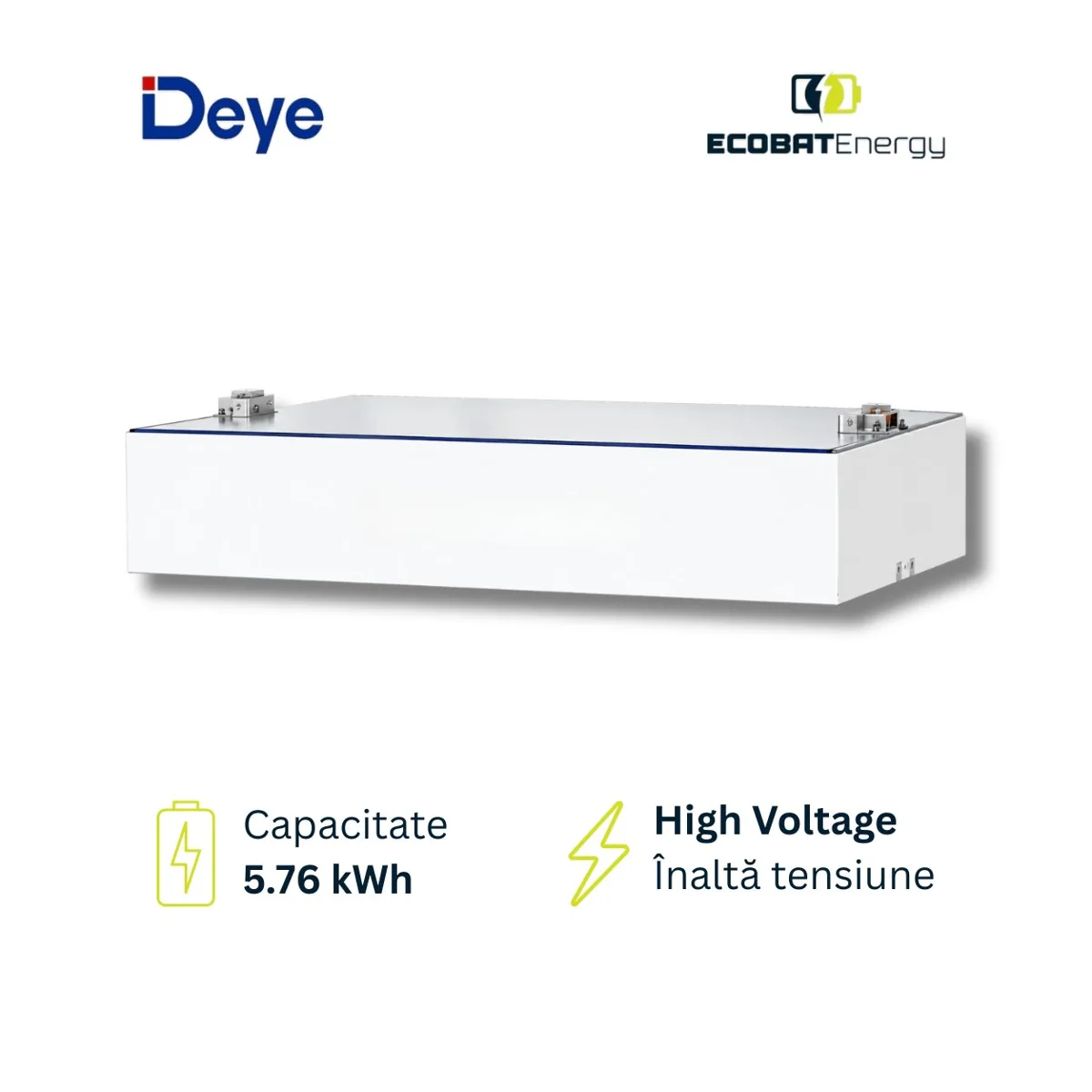 Acumulator Deye HV Neptun-GB-L-Ultra 5.76 kWh IP66 cu incalzire