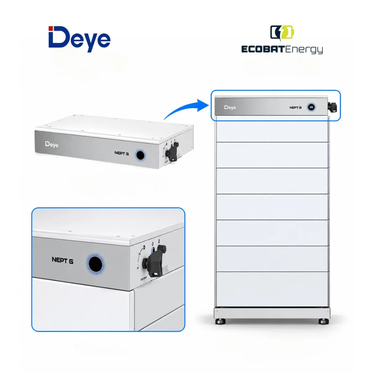 Control Box Acumulator Deye HV Neptun-GB-L-Ultra