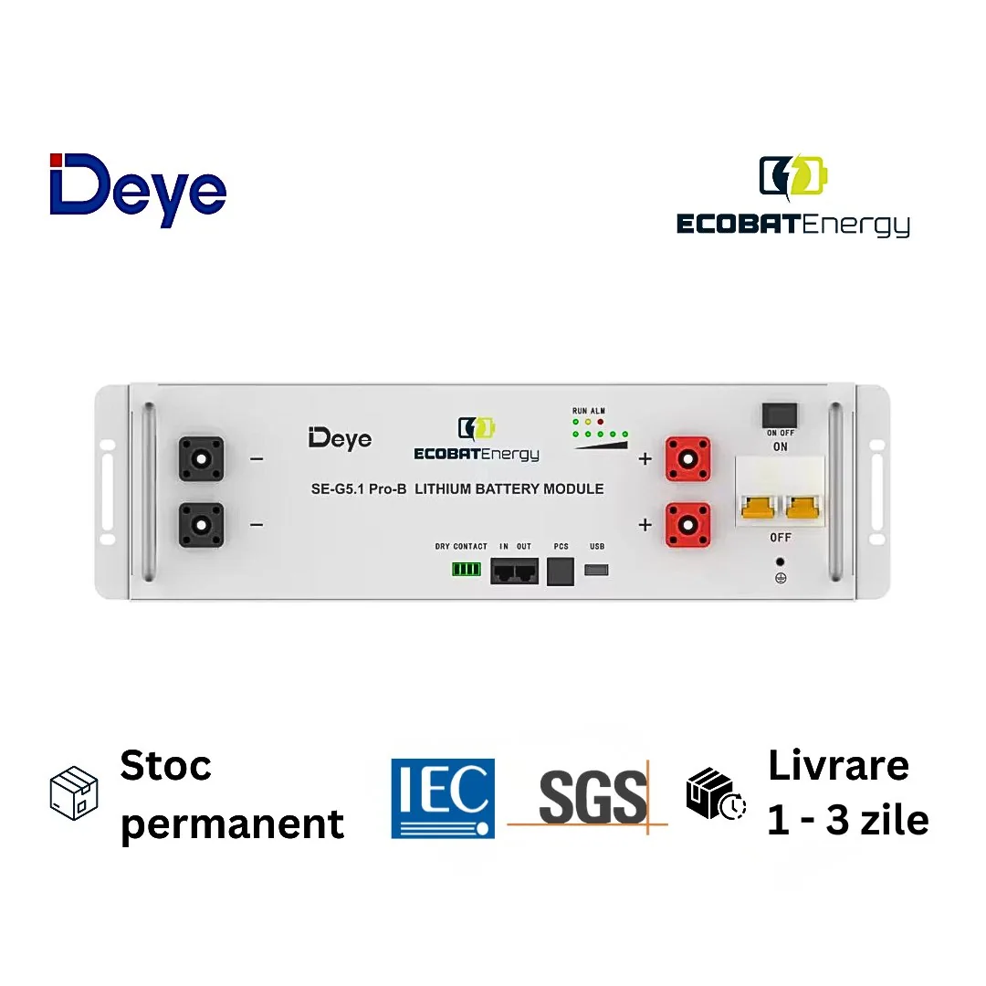 Acumulator Deye SE-G5.1 Pro-B 5.12Kwh LV