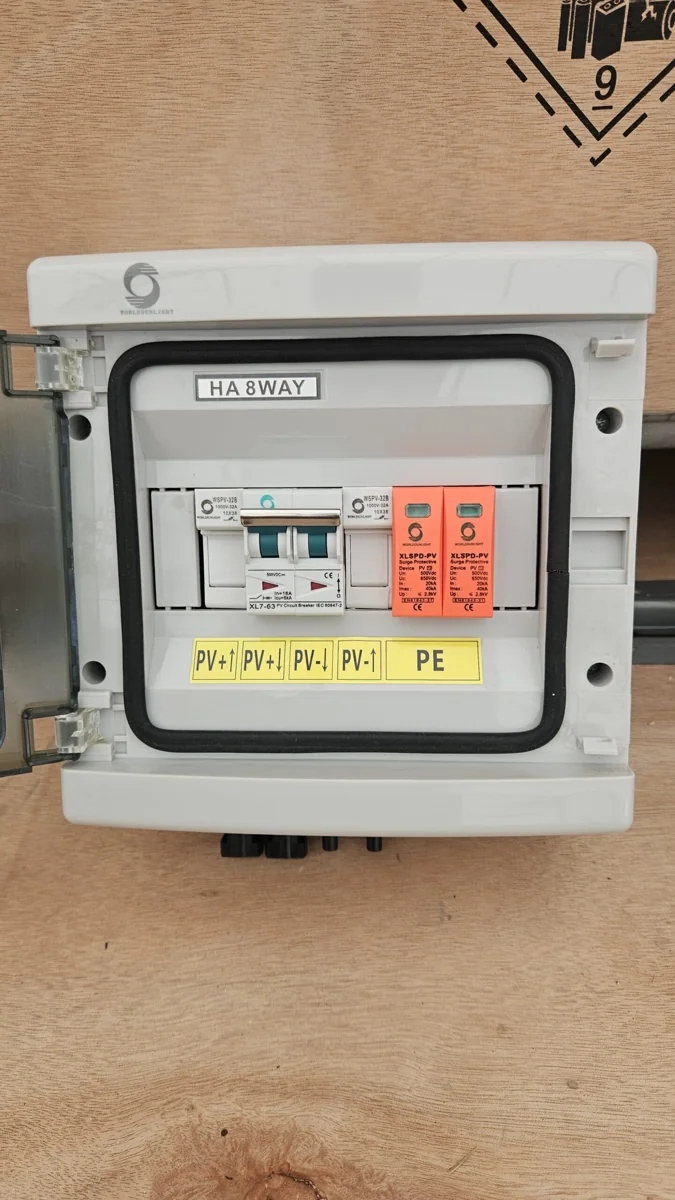 Tablou electric protectii DC 500V 1MPPT