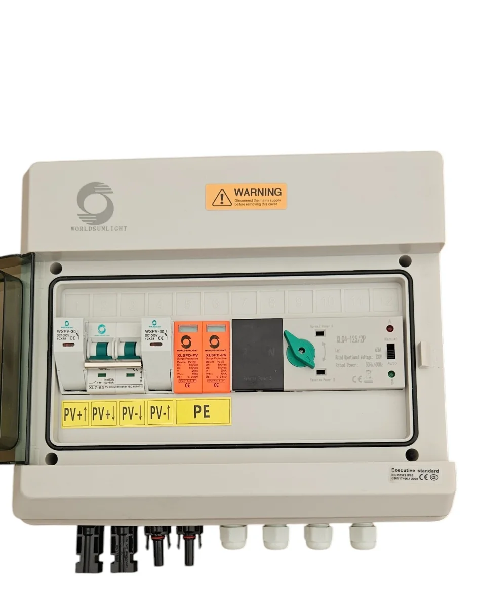 Tablou electric protectii DC 500V 1MPPT+ ATS 230V