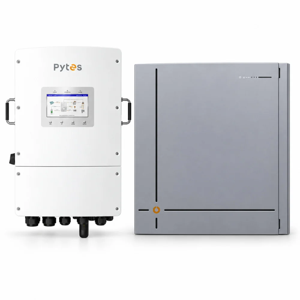 Pachet Pytes V16 16,07 kWh + Solis/Pytes JS3PL15K, invertor hibrid trifazat 15 kW