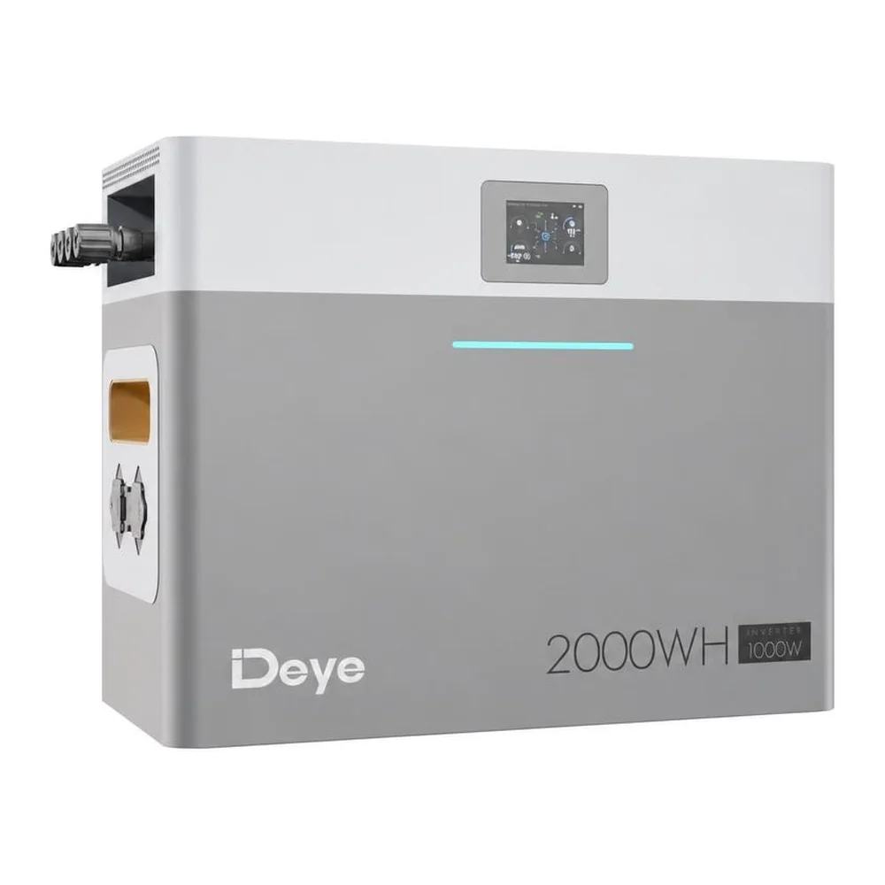 Sistem Deye ALL-IN-ONE AE-FS2.0-2H2/7 cu baterie LiFePO4 2kWh, sistem solar balcon cu invertor integrat