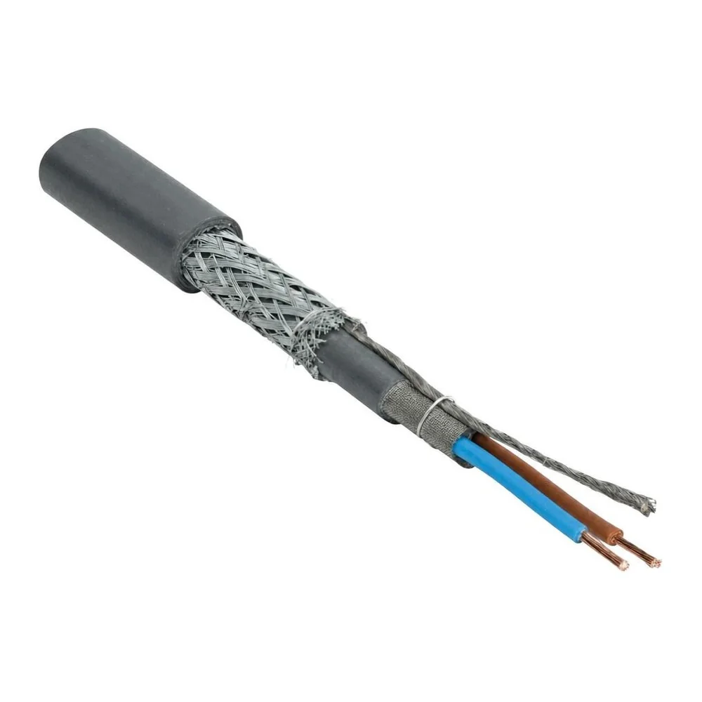 Cablu de comunicare 2x 4mm², VO-YMvKas, negru, Sca-s2,d2,a3