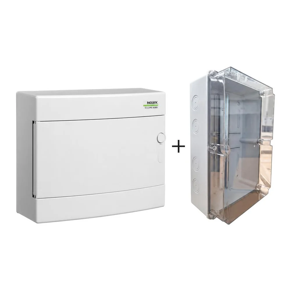 Tablou electric AC/DC 3~6kW trifazat - 1 string si cutie sigilabila pentru contor OD