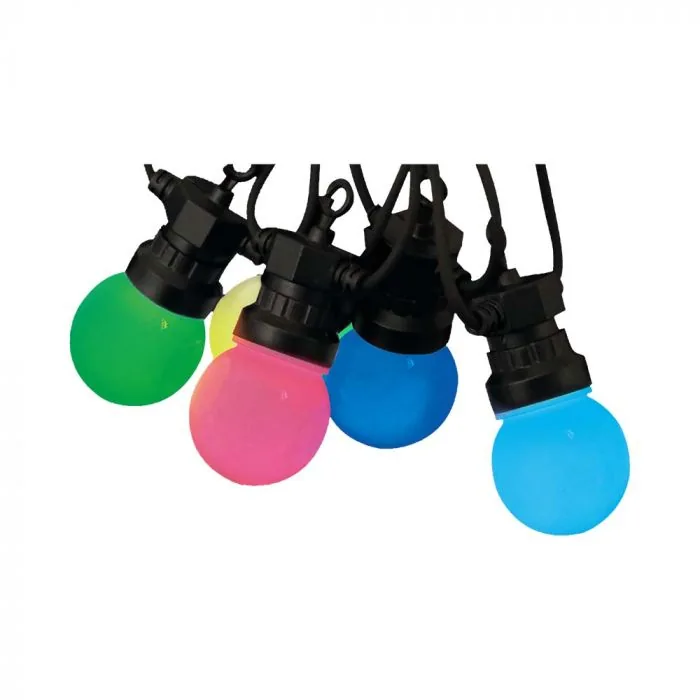 0.5W/ Ghirlandă cu Becuri LED Stecher EU RGB