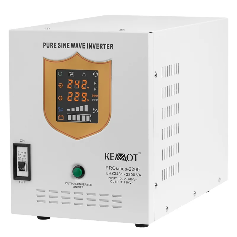 Ups centrale sinus pur 2200VA/1600W 12V Kemot