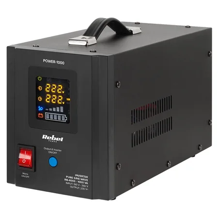 UPS centrale termice sinus pur 1000VA 700W 12V Rebel