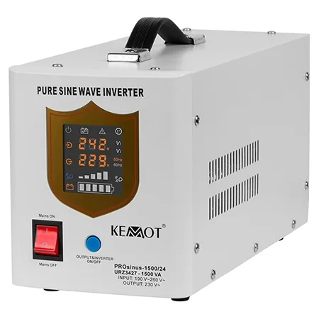 Ups centrale termice Sinus pur 1500VA/1050W 24V Kemot