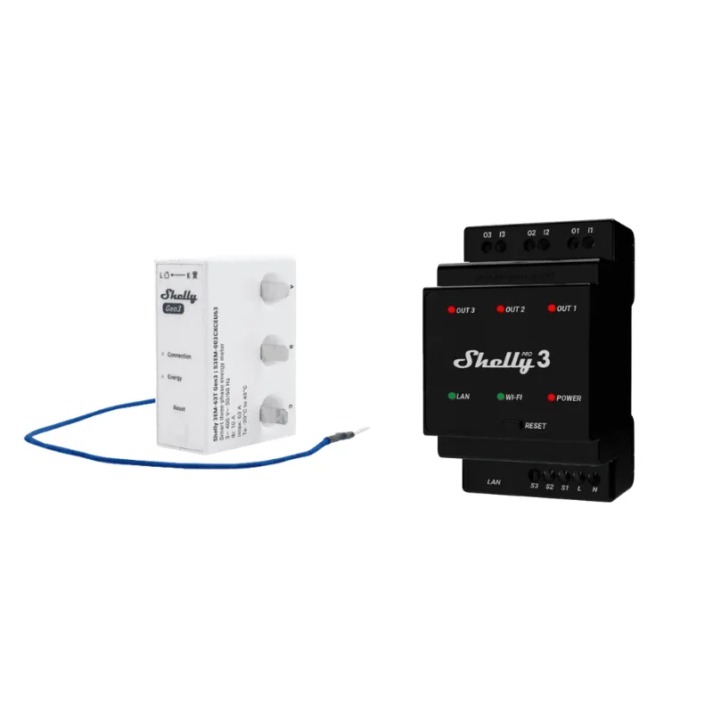 Kit Shelly 3EM-63 Gen3 + Shelly Pro 3