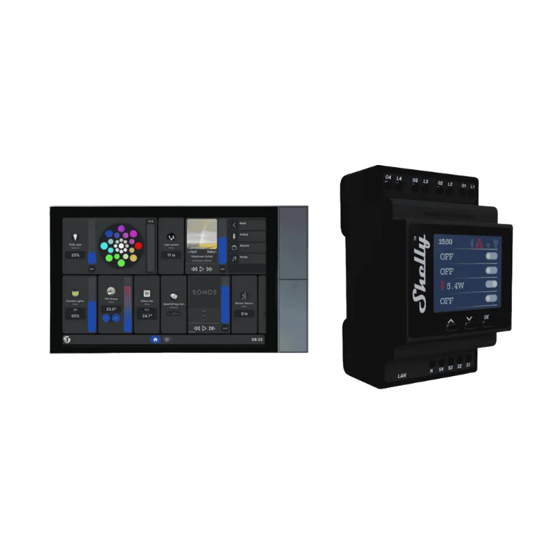 Kit Shelly Wall Display XL + Shelly Pro 4PM V2